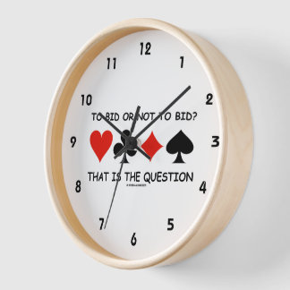 Reloj ¿Pujar O No Pujar Esa Es La Pregunta? Puente