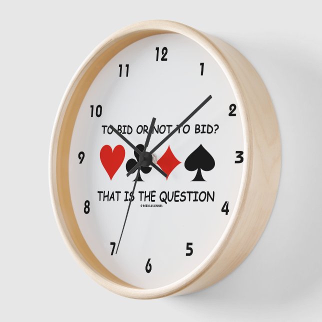 Reloj ¿Pujar O No Pujar Esa Es La Pregunta? Puente (Ángulo)