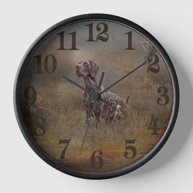 Reloj Puntero de Shorthair alemán (Anverso)