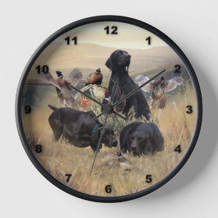 Reloj Punteros alemanes de pelo corto