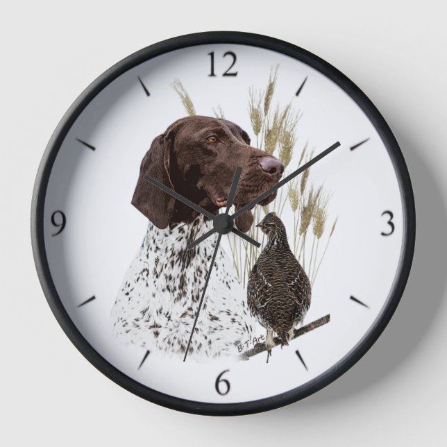 Reloj Punteros de corto alcance alemanes (Anverso)