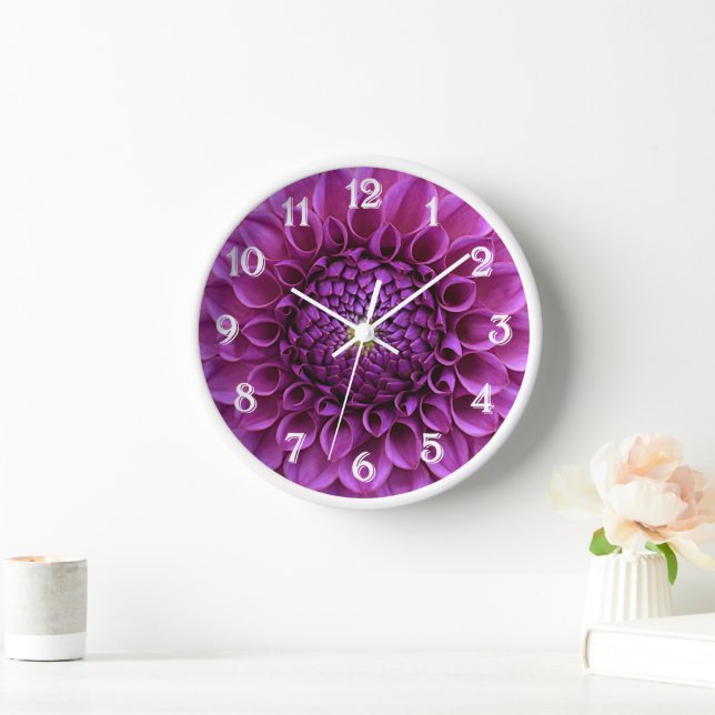 Reloj Purple Ball Dahlia (Hogar)