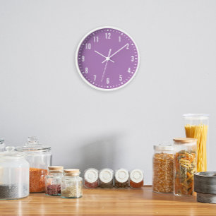 Reloj Púrpura de Escuela Clásica