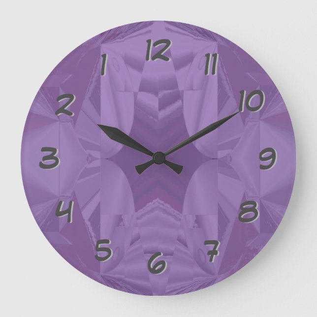 Reloj púrpura de los Sueños-Al revés para la gente (Anverso)