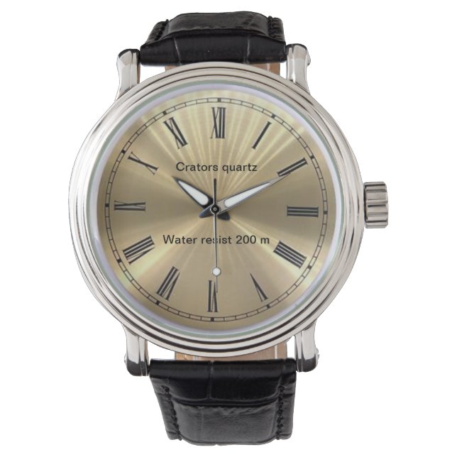 Reloj quartz diseño unico  (Anverso)
