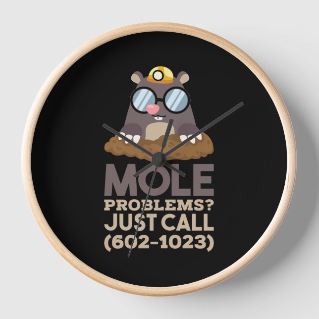 Reloj Química - Problemas de Mol (Anverso)