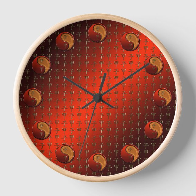Reloj Rata de Madera (Anverso)