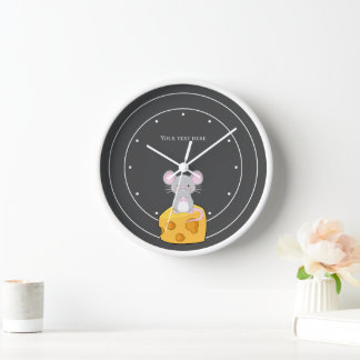 Reloj Ratón y Queso Personalizado