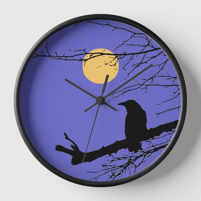 Reloj Raven por Alexandra Cook aka Linandara (Anverso)