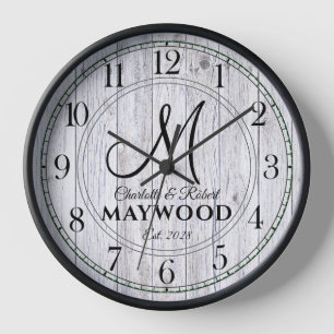 Reloj Recién Bodas rusos personalizados