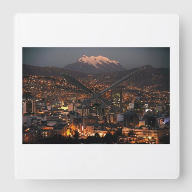 Reloj recuerdo de La Paz Bolivia (Anverso)