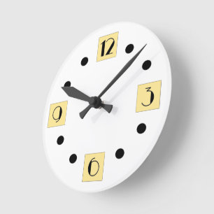 Reloj redondo Art Deco