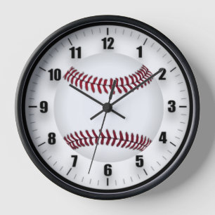 Reloj redondo de béisbol