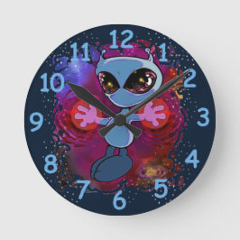 Reloj redondo de Qwiby