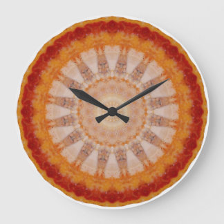 Reloj redondo del diseño de la pizza