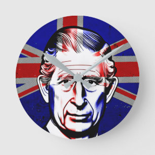 Reloj redondo del rey Carlos III