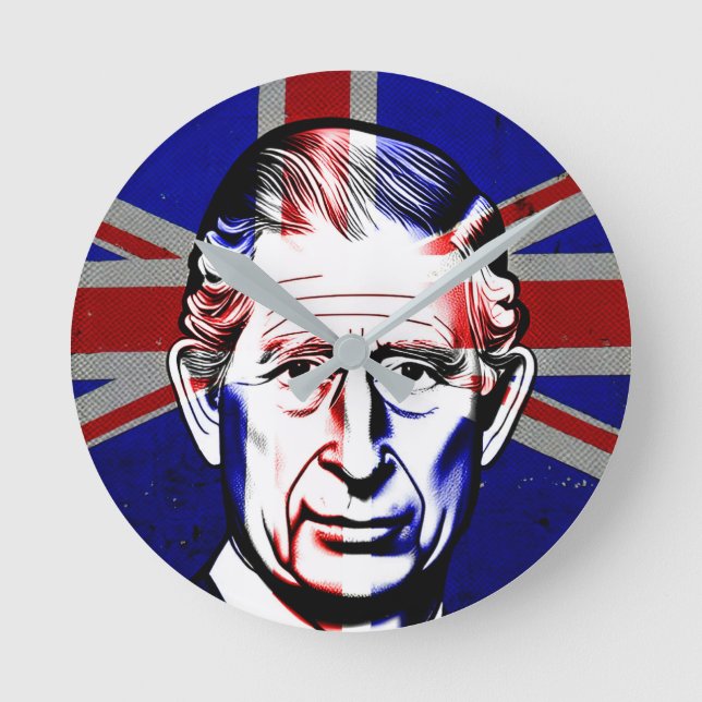 Reloj redondo del rey Carlos III (Anverso)