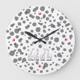 RELOJ REDONDO GRANDE ダルメシアンの気持ち。