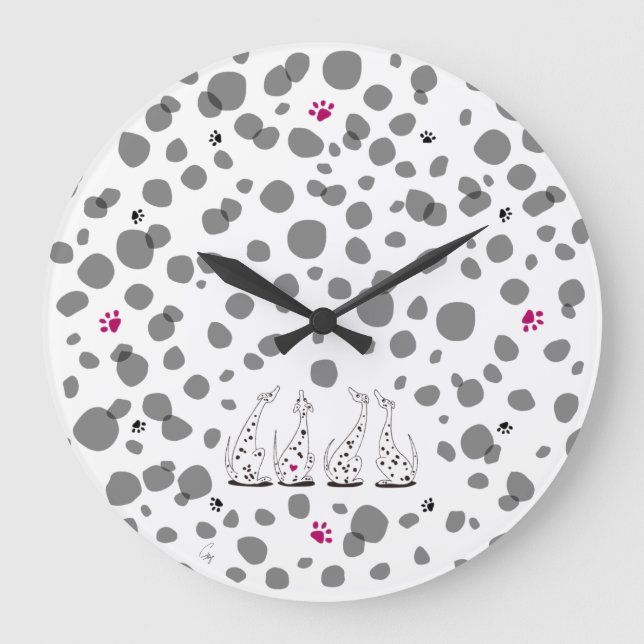 RELOJ REDONDO GRANDE ダルメシアンの気持ち。 (Anverso)