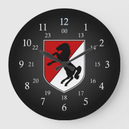 Reloj Redondo Grande 11.º parche ACR 24 horas