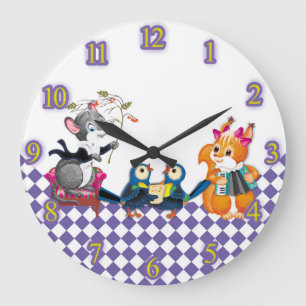 Reloj Redondo Grande 1.ᵉʳ concertación