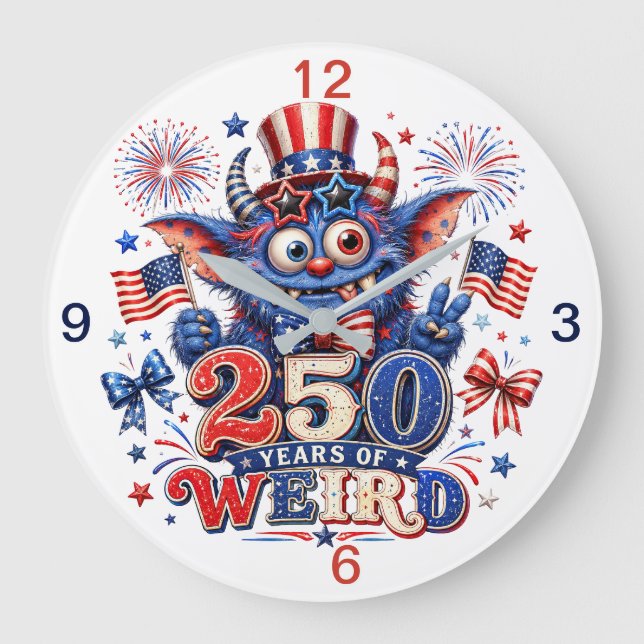 Reloj Redondo Grande 250 Años (recuerdo) (Anverso)