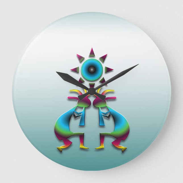 Reloj Redondo Grande 2 Kokopelli #41 (Anverso)