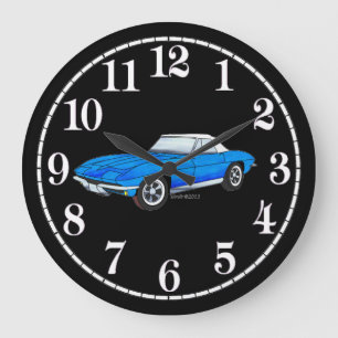 Reloj Redondo Grande 66 Vette - dial blanco