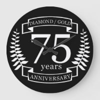 75.º Boda ANIVERSARIO DIAMOND GOLD