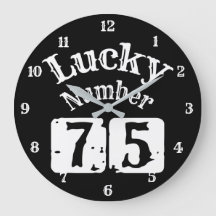 75 - Lucky Number 75 Luck