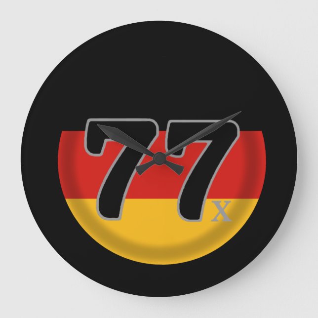 Reloj Redondo Grande 77 Deutschland Generation X (Anverso)