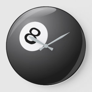 Reloj Redondo Grande 8.º bola