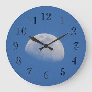Reloj Redondo Grande A la luna