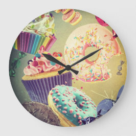 Reloj Redondo Grande A time for Sweets