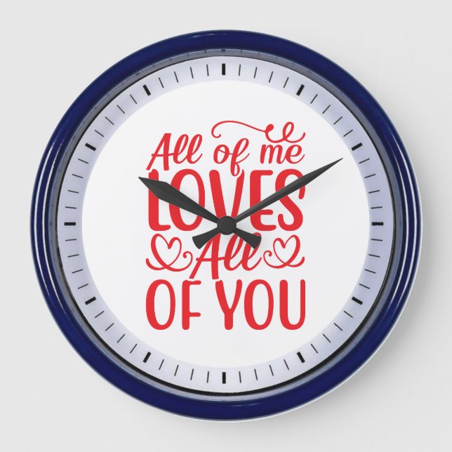 Reloj Redondo Grande A todos les encanta a todos ustedes-67519 (Anverso)