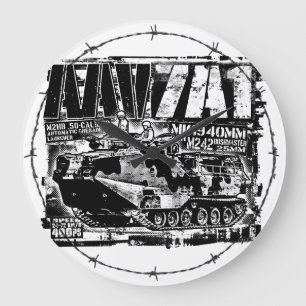 Reloj Redondo Grande AAV-7A1 Large Clock Acrylic Wall Clock