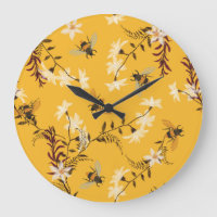 Abeja y mariposa vintage: Arte floral bordado