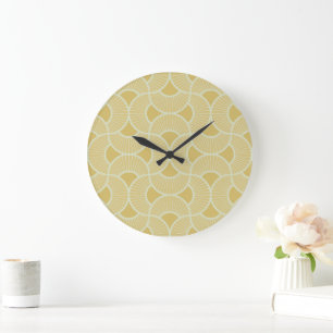 Reloj Redondo Grande Abejas Minimalistas de Ogee Sol Naciente Tranquila