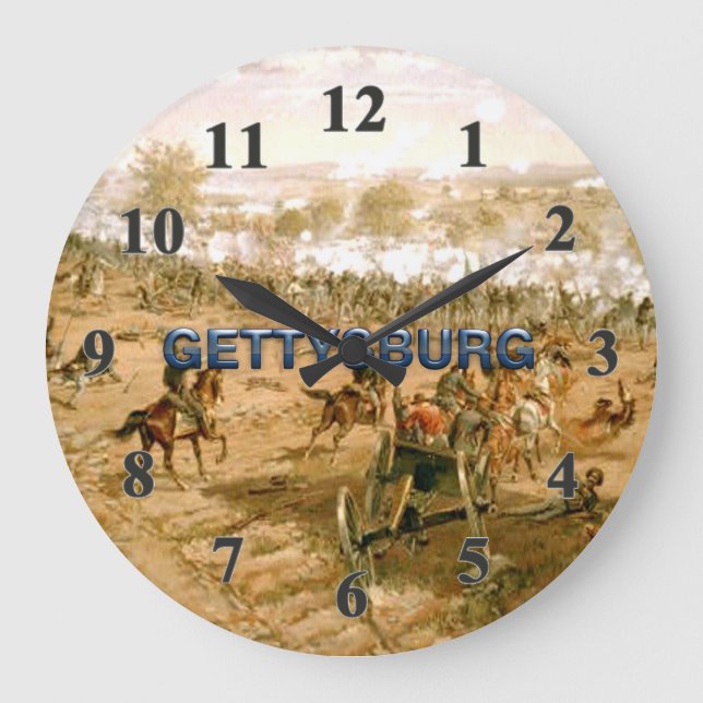 Reloj Redondo Grande ABH Gettysburg (Anverso)