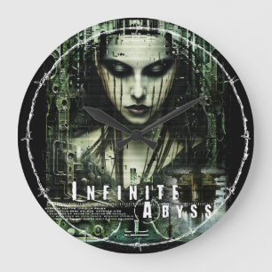 Reloj Redondo Grande Abismo infinito