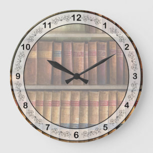 Reloj Redondo Grande Abogado - libros - libros de ley