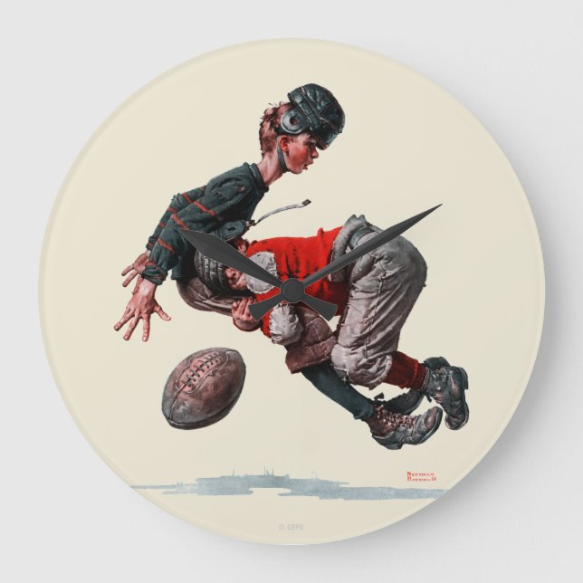 Reloj Redondo Grande Abordado (Anverso)