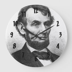 Reloj Redondo Grande Abrahan Lincoln