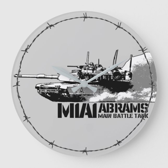 Reloj Redondo Grande Abrams M1 (Anverso)