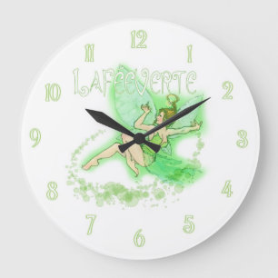 Reloj Redondo Grande Absinthe Fairy 2