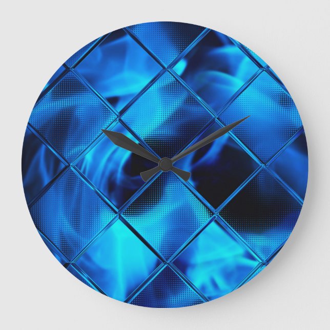 Reloj Redondo Grande Abstract Art 62 Clocks (Anverso)