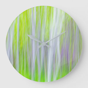 Reloj Redondo Grande Abstract of Aspen Trees Yakima River Trail, WA