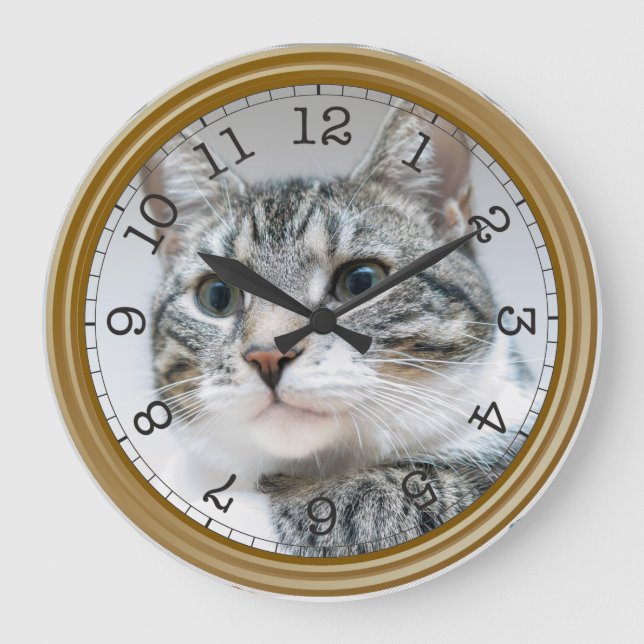 Reloj Redondo Grande Acrylic Wall Clock (Anverso)