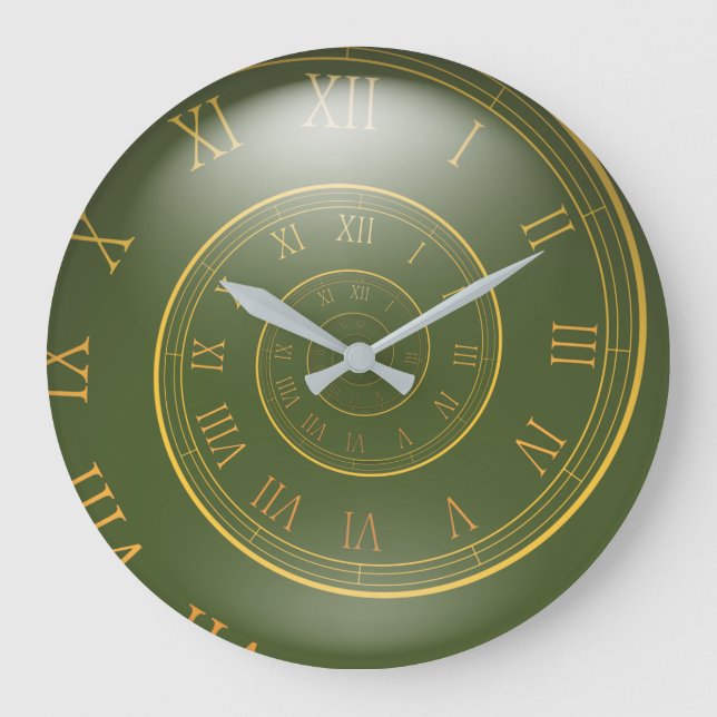 Reloj Redondo Grande Acrylic Wall Clock (Anverso)