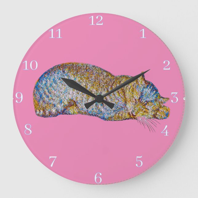 Reloj Redondo Grande Acrylic Wall Clock (Anverso)